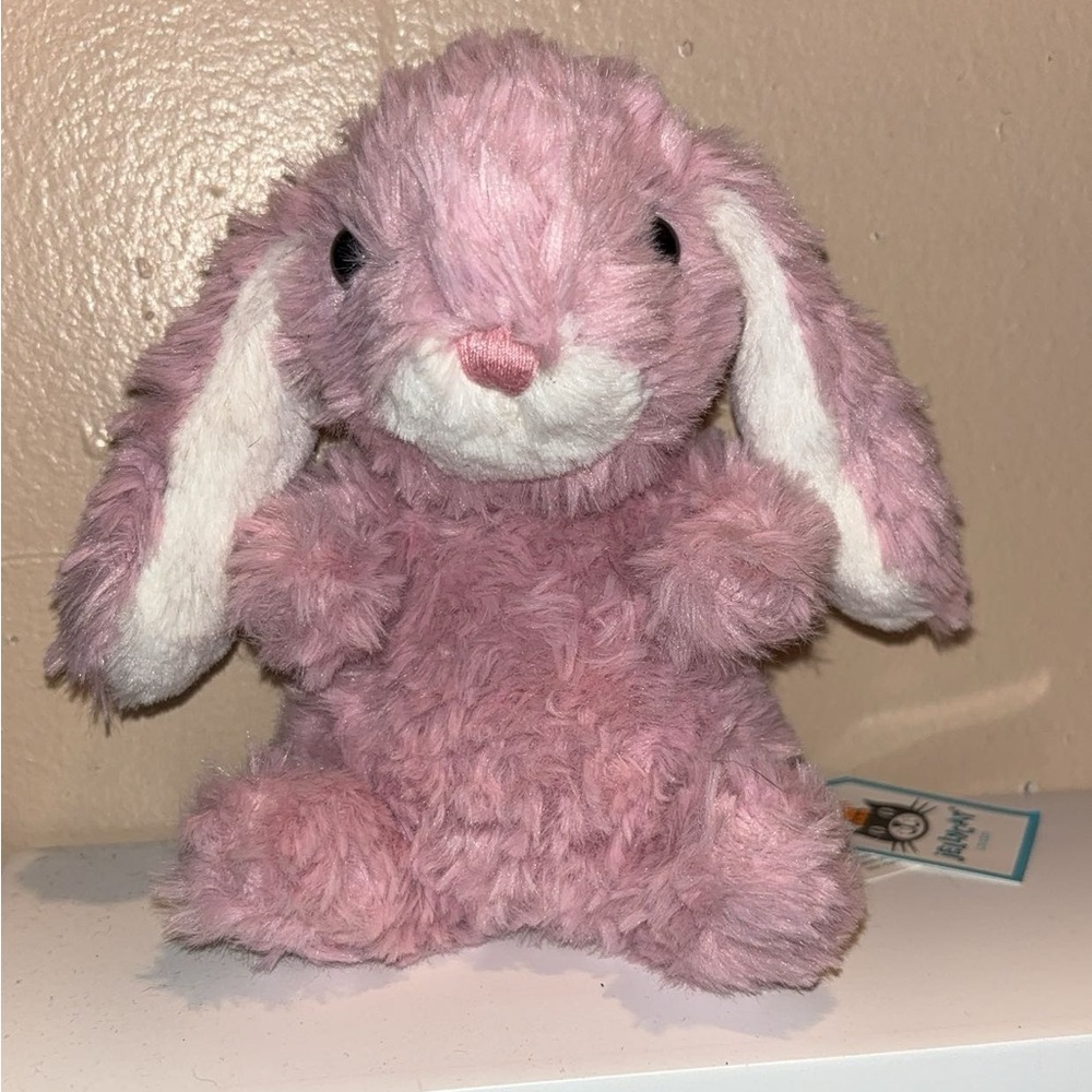 Jellycat tulip pink yummy bunny (new with tags)